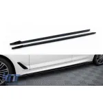 Adăugiri Maxton Design versiunea 2 potrivite pentru BMW Seria 5 G30 sedan, G31 break 2017-2023, lac negru Performance AutoTuning