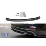 Aditiv Maxton Design pentru difuzor spate potrivit pentru BMW Seria 5 G30, G31 după 2017, lac negru Performance AutoTuning