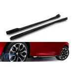 Aditive Maxton Design pentru praguri BMW X3 G45 cu pachet M după 2024, lac negru Performance AutoTuning