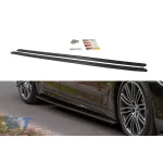 Aditive Maxton Design potrivite pentru praguri M Technik pe BMW Seria 5 G30, G31 după 2017, lac negru Performance AutoTuning