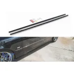 Aditive Maxton Design potrivite pentru praguri M pentru BMW Seria 5 E39 1998-2003 M5 sau cu pachet M, mat negru Performance AutoTuning