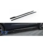 Aditive Maxton Design versiunea 1 potrivite pentru BMW Seria 5 G60 cu pachet M după 2023, lac negru Performance AutoTuning