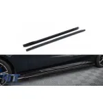 Aditive Maxton Design versiunea 1 potrivite pentru BMW Seria 5 G60 cu pachet M după 2023, lac negru Performance AutoTuning