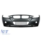 Bumper frontal M Performance Design Design potrivit pentru BMW Seria 3 F30 sedan, F31 touring 2011-2019 cu PDC, cu duze de spălare, fără faruri de ceață Performance AutoTuning