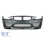 Bumper frontal M3 potrivit pentru BMW Seria 3 F30 sedan, F31 touring 2011-2019 cu PDC, cu duze, fără lumini de ceață Performance AutoTuning