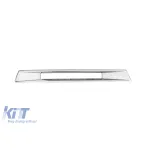 Capac stâng cromat pentru lumini de zi pentru bara de protecție frontală A Design tip C63 potrivit pentru Mercedes Clasa C W204 2011-2014 Performance AutoTuning