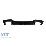 Difuzor tip M6 potrivit pentru bara de protecție M technik din spate pe BMW Seria 6 F06 Gran Coupe, F12 Cabriolet, F13 Coupe 2012-2017 -oo--оо- Performance AutoTuning