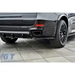 Extensii laterale Maxton Design potrivite pentru bara spate cu difuzor Maxton Design pentru BMW X5 F15 pachet M 2013-2018, culoare carbon Performance AutoTuning