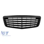 Grilaj mat negru potrivit pentru Mercedes E-Class W211 2007-2009 Performance AutoTuning