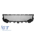 Grilaj mediu potrivit pentru bara de protecție frontală A Design tip C63 pentru Mercedes Clasa C W204 2011-2014 Performance AutoTuning