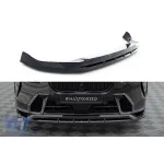 Spoiler Maxton Design potrivit pentru bara de protecție frontală a BMW X7 G07 cu pachet M după 2022, lac negru Performance AutoTuning