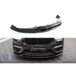 Spoiler Maxton Design potrivit pentru bara din față a BMW X3 G01 2017-2021, lac negru Performance AutoTuning