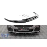 Spoiler Maxton Design potrivit pentru bara frontală M la BMW 7 G11 după 2019, lac negru Performance AutoTuning