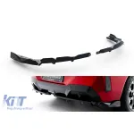 Spoiler Maxton Design potrivit pentru bara spate a BMW X3 G45 cu pachet M după 2024, lac negru Performance AutoTuning