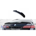 Spoiler Maxton Design potrivit pentru portbagajul BMW Seria 5 G60 cu pachet M după 2023, lac negru Performance AutoTuning