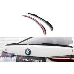 Spoiler Maxton Design potrivit pentru portbagajul BMW i4 G26 cu pachet M după 2021, lac negru Performance AutoTuning