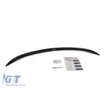 Spoiler Maxton Design tip M Technik potrivit pentru portbagajul BMW X6 F16 după 2014, lac negru Performance AutoTuning