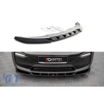 Spoiler Maxton Design versiunea 2 potrivit pentru bara frontală a BMW i3 2017-2022, lac negru Performance AutoTuning
