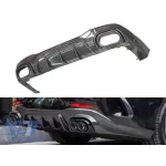 Difuzor din carbon tip BRBS potrivit pentru bara spate GT63 a Mercedes A Design GT 4 Door Coupe X290 după 2019 Performance AutoTuning