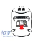 Pachet de carbon cu spoilere și adăugiri potrivite pentru Mercedes A Design GT 4 Door Coupe X290 după 2019 Performance AutoTuning