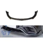 Spoiler din carbon potrivit pentru bara frontală S63 a Mercedes S-Class Coupe C217 2017-2020 Performance AutoTuning