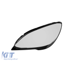 Sticlă stângă pentru faruri potrivită pentru BMW Seria 6 F06 Gran Coupe LCI, F12 Cabriolet LCI, F13 Coupe LCI 2016-2018 Performance AutoTuning