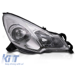Far drept reflector potrivit pentru Citroen C3 2009-2012 cu bază cromată Performance AutoTuning