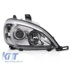 Far drept reflector potrivit pentru Mercedes ML W163 2001-2005 cu bază cromată Performance AutoTuning