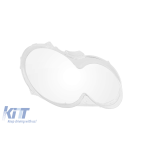 Geam drept pentru faruri potrivit pentru Mercedes CLK C209 2002-2006 Performance AutoTuning