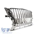 Grilă cromată tip S-line potrivită pentru Audi Q5 2008-2012 Performance AutoTuning
