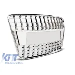 Grilă cromată tip S-line potrivită pentru Audi Q7 2005-2009 Performance AutoTuning