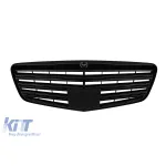 Grilă lac negru potrivită pentru Mercedes S-Class W221 2009-2013, fără funcție Distronic Performance AutoTuning