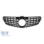 Grilă tip GT crom/neagră potrivită pentru Mercedes C-Class W204 sedan, break, coupe 2007-2014 Performance AutoTuning
