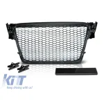 Grilaj mat negru tip RS potrivit pentru Audi A4 B8 sedan, break 2008-2011 Performance AutoTuning