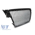 Grilaj tip RS cu lac negru, potrivit pentru Audi A4 B8 sedan, break 2008-2011 Performance AutoTuning