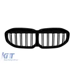 Grile rinichi cu fante duble vopsite în negru, potrivite pentru BMW Seria 1 F40 după 2020 Performance AutoTuning