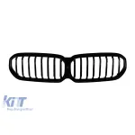 Grile rinichi cu nervuri unice vopsite în negru, potrivite pentru BMW Seria 5 G30 sedan, G31 break după 2020 Performance AutoTuning