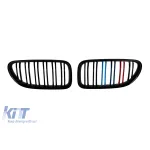 Răcitoare cu nervuri duble, lac negru cu decorare M, potrivite pentru BMW Seria 6 F06 Gran Coupe, F12 Cabriolet, F13 Coupe 2011-2018 Performance AutoTuning
