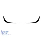 Aero splittere potrivite pentru bara frontală 63 a Mercedes C-Class W206, S206 după 2021, lac negru Performance AutoTuning