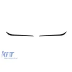 Aero splittere potrivite pentru bara frontală CLA45 a Mercedes CLA C117 2013-2019, lac negru Performance AutoTuning