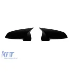 Capace de lac negru tip M potrivite pentru oglinzile standard ale BMW Seria 5 F10, F11, Seria 6 F06, F12, F13, Seria 7 F01, F02 Performance AutoTuning