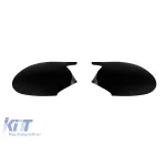 Capace tip M pentru oglinzi potrivite pentru BMW Seria 1 E87 2004-2009, E88 2008-2010, Seria 3 E90 sedan, E91 touring 2005-2008, E92 coupe, E93 cabriolet 2006-2009, lac negru Performance AutoTuning
