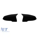 Capace tip M pentru oglinzi potrivite pentru BMW Seria 1 F40, Seria 2 F44, X1 F48, X2 F39, Z4 G29, lac negru Performance AutoTuning