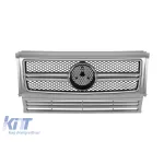 GRILĂ CHROME/GREY TIP A Design potrivită pentru MERCEDES G CLASS W463 1990-2018 Performance AutoTuning