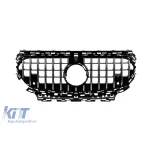 Grilă tip GT crom/neagră potrivită pentru Mercedes E-Class W214, S214 după 2024 Performance AutoTuning