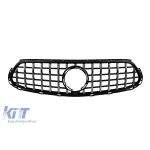 Grilă tip GT crom/neagră potrivită pentru Mercedes GLC X254 după 2023 pentru modelul cu bara de protecție A Design Performance AutoTuning