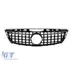 Grilă tip GT cu lac negru, potrivită pentru Mercedes CLS C218 2011-2014, fără deschidere pentru cameră Performance AutoTuning