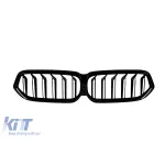 Grile rinichi cu nervuri duble vopsite în negru, potrivite pentru BMW Seria 6 GT G32 după 2020 Performance AutoTuning