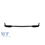 Spoiler cu splittere potrivit pentru bara de protecție frontală M a BMW Seria 3 G20 sedan, G21 break după 2019, lac negru Performance AutoTuning