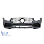 Bara frontală A Design Line potrivită pentru Mercedes GLC SUV X253 2019-2022 Performance AutoTuning